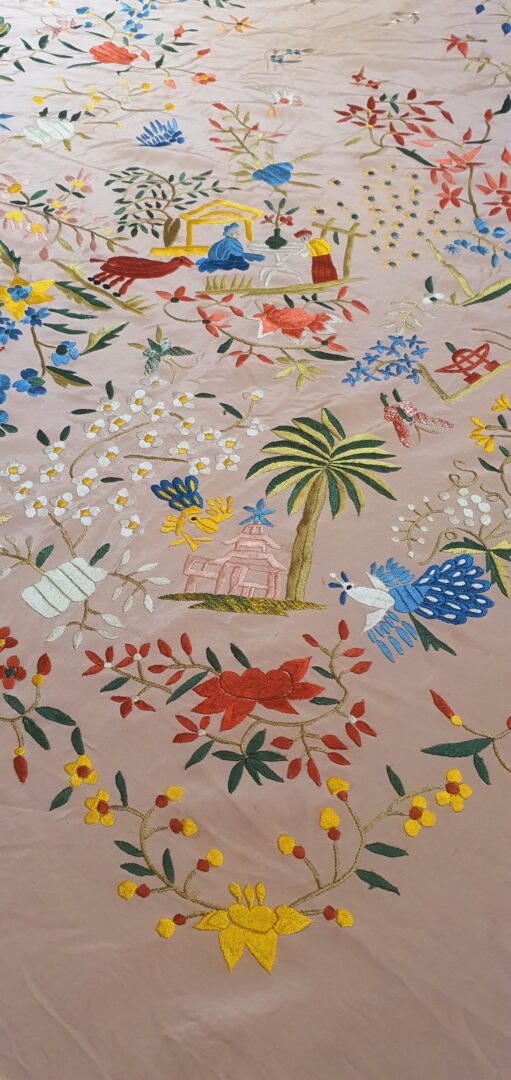 Mantón antiguo chinesco Mantón antiguo chinesco