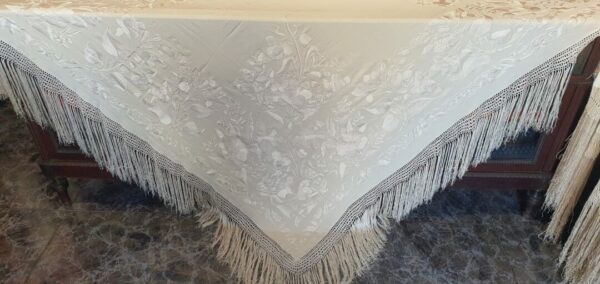 Mantón antiguo imperio de cuarterones Mantón antiguo imperio de cuarterones