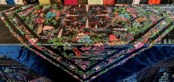 Mantón chinesco años 70 Mantón chinesco años 70