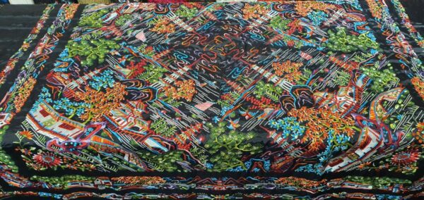 Mantón cantonés años 70 Mantón cantonés años 70